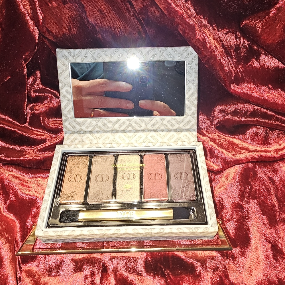 Dior Women's Eyeshadow Palette - Gold, Champagne, Rose, Mauve, Brown